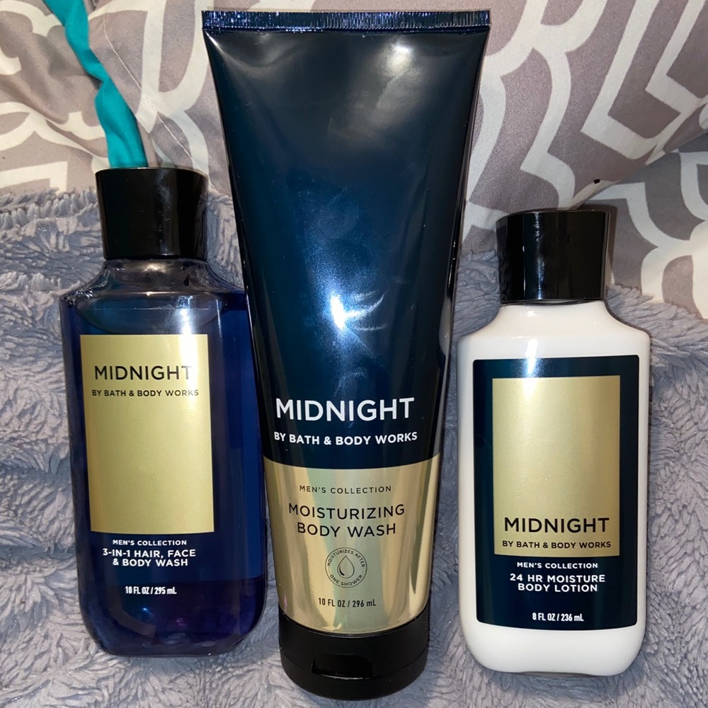 BATH & BODY WORKS 3-IN-1/BODYWASH/BODY LOTION